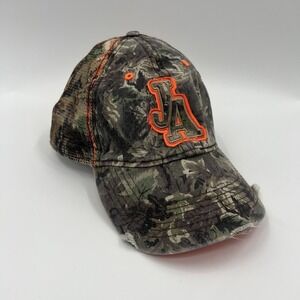 Jason Aldean Distressed Hat SnapBack Cap Patch Camo Mesh Adjustable Adult OSFA